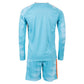 Vik Goalkeeper Set - Aqua Blue-Orange