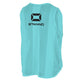 Mesh bib - Aqua Blue