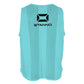 Mesh bib - Aqua Blue