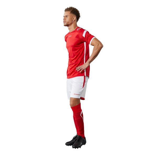 Focus Shorts II - White-Red