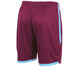 Focus Shorts II - Maroon-Sky Blue