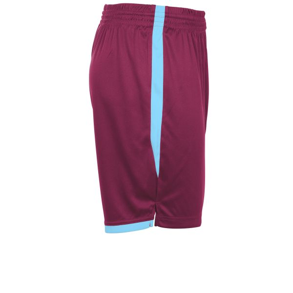 Focus Shorts II - Maroon-Sky Blue