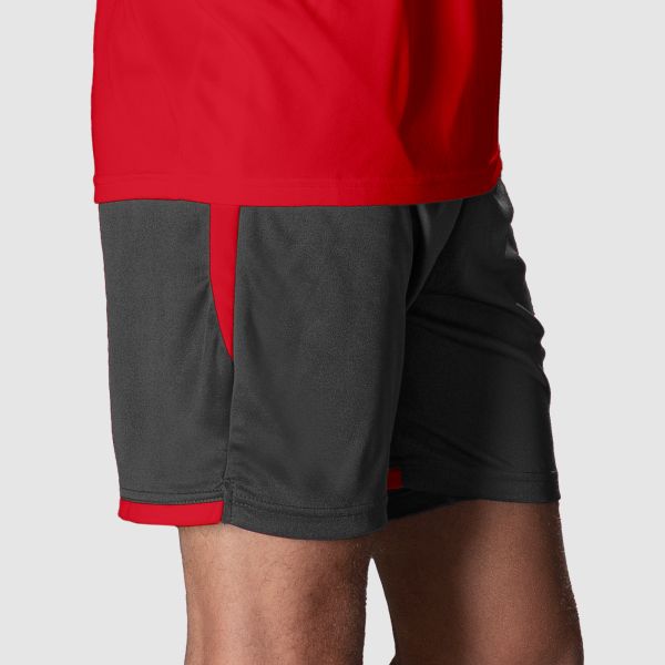 Focus Shorts II - Black-Red