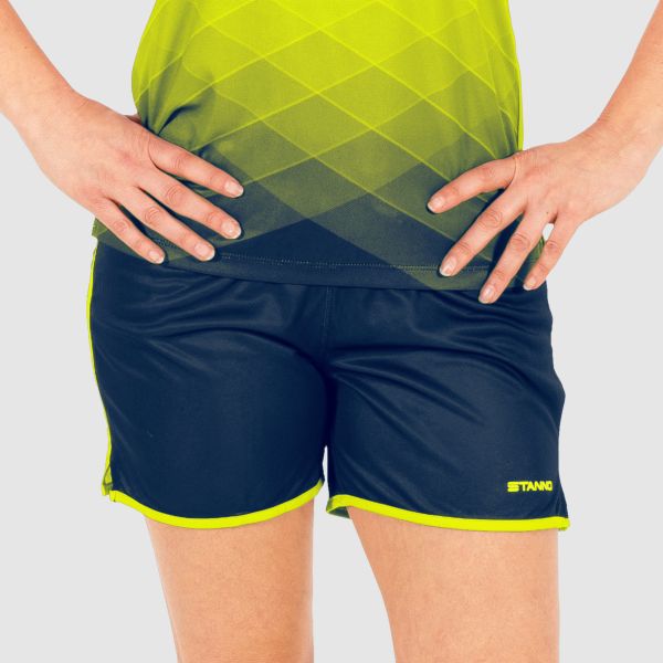 Altius Shorts Ladies - Dark Denim-Lime