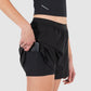 Functionals 2-in-1 Shorts Ladies - Black