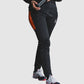Bolt Pants - Black-Orange