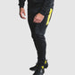 Bolt Pants - Black-Yellow