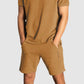 Base Sweat Shorts - Brown