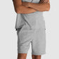Base Sweat Shorts - Grey Melange