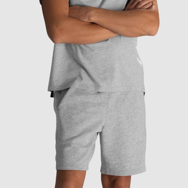 Base Sweat Shorts - Grey Melange