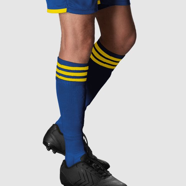 Ring Sock - Royal-Yellow