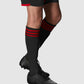 Ring Sock - Black-Red