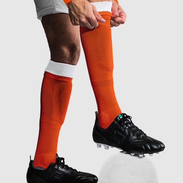 Combi Sock - Orange-White