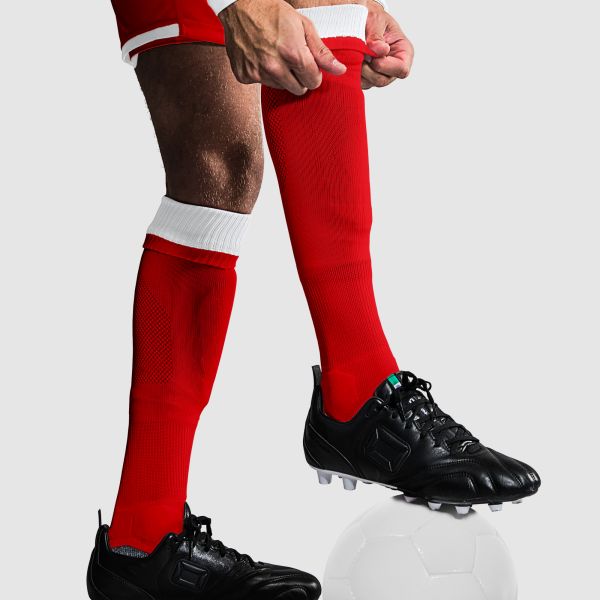 Combi Sock - Red-White
