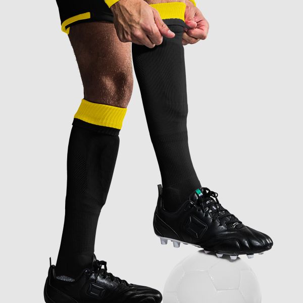 Combi Sock - Black-Yellow