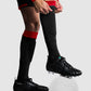 Combi Sock - Black-Red