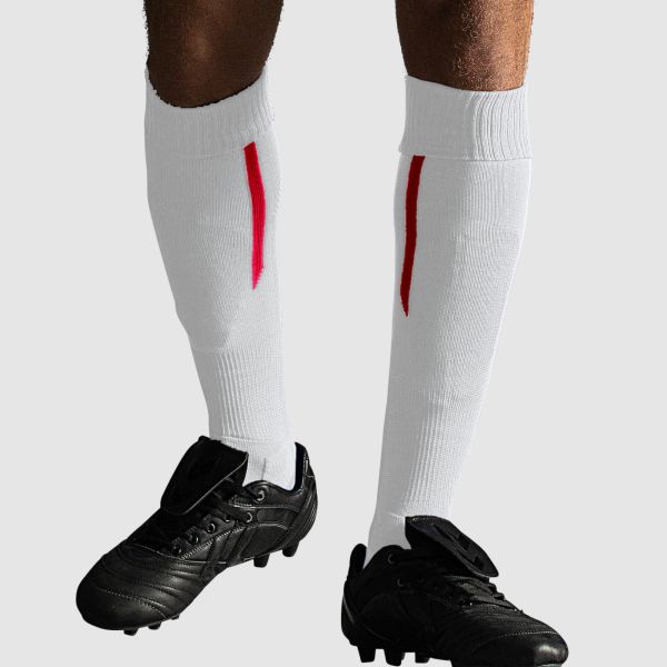 Forza II Sock - White-Red