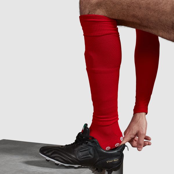 Move Footless Socks - Red