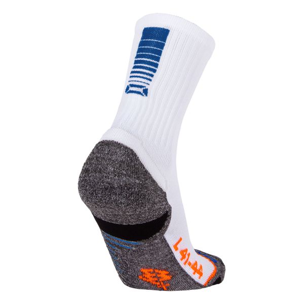 Stadium Crew Socks - White-Royal