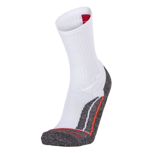 Stadium Crew Socks - White-Red