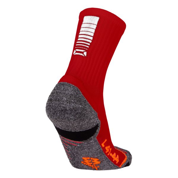 Stadium Crew Socks - Red-White