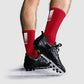 Stadium Crew Socks - Red-White