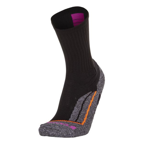 Stadium Crew Socks - Black-Pink
