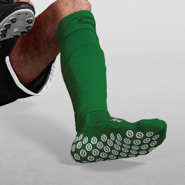 Raw Crew Socks - Green-White