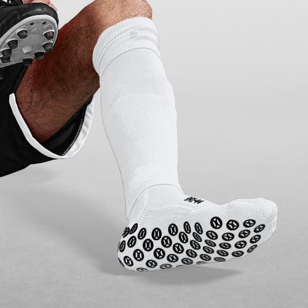Raw Crew Socks - White-Black