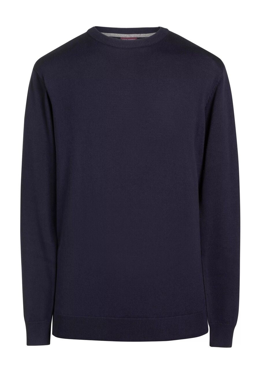 4440 Jackson Crew Neck Jumper - Navy