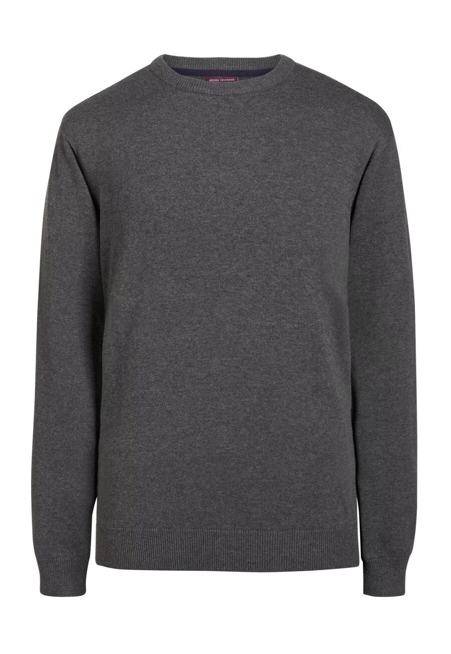 4440 Jackson Crew Neck Jumper - Charcoal