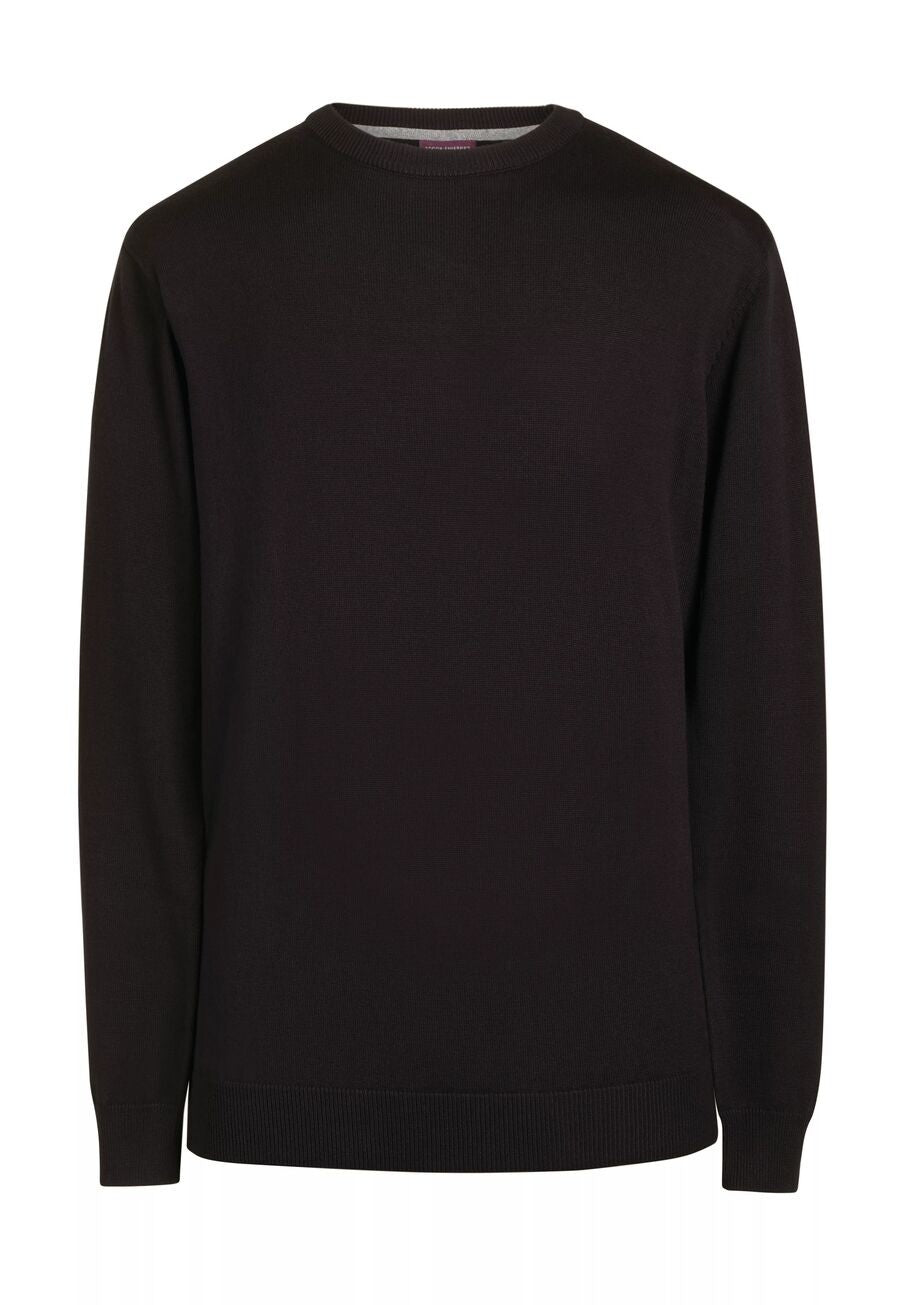 4440 Jackson Crew Neck Jumper - Black