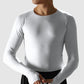 Core Baselayer Long Sleeve Shirt - White