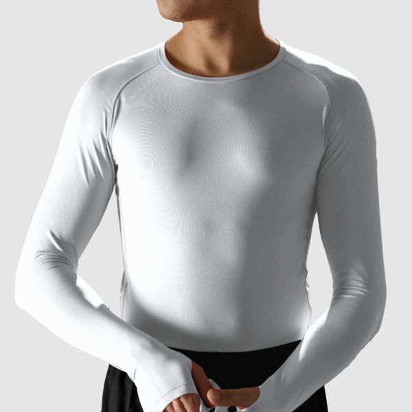 Core Baselayer Long Sleeve Shirt - White