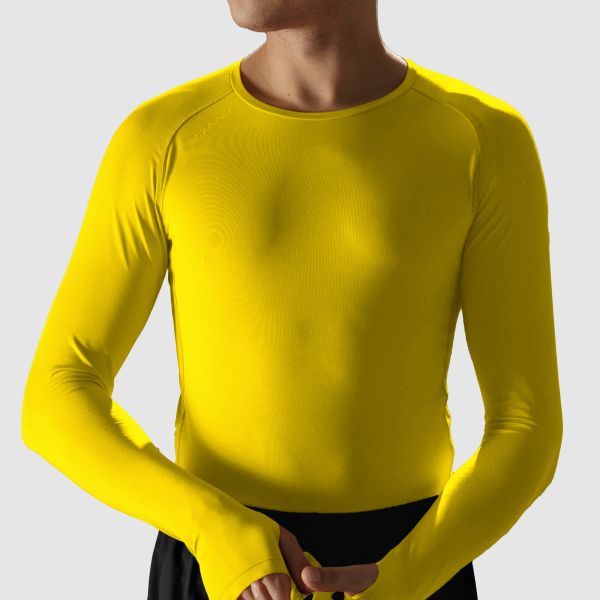 Core Baselayer Long Sleeve Shirt - Yellow