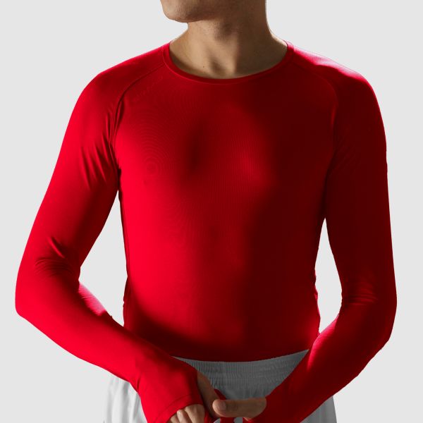 Core Baselayer Long Sleeve Shirt - Red