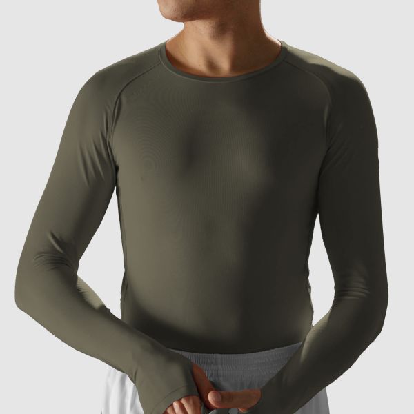 Core Baselayer Long Sleeve Shirt - Army Green