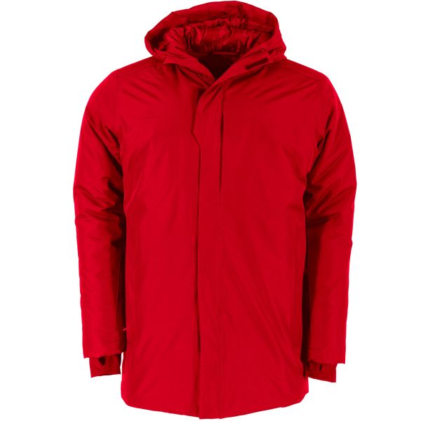 Prime Padded Coach Jacket - Red