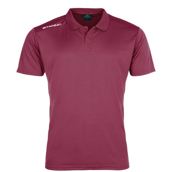 Field Polo - Burgundy