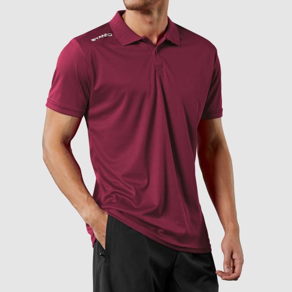 Field Polo - Burgundy