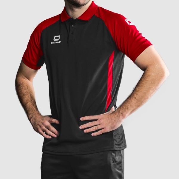 Stadio Polo - Black-Red