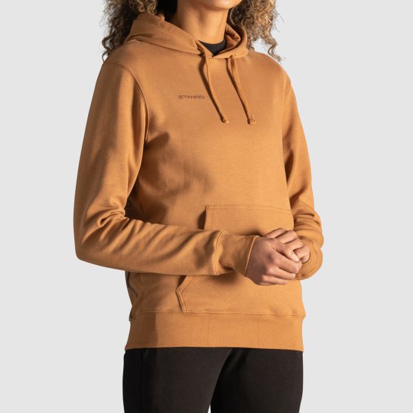 Base Hooded Sweat Top - Brown