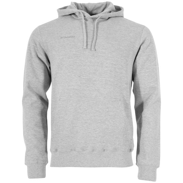 Base Hooded Sweat Top - Grey Melange