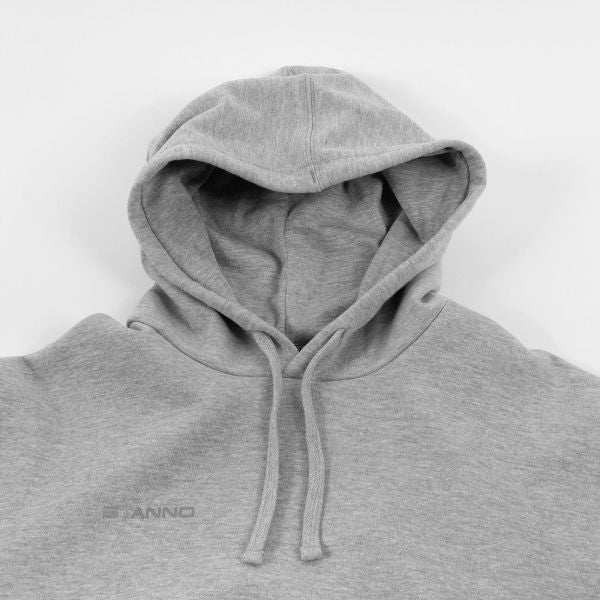 Base Hooded Sweat Top - Grey Melange