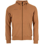 Base Hooded Full Zip Sweat Top - Brown