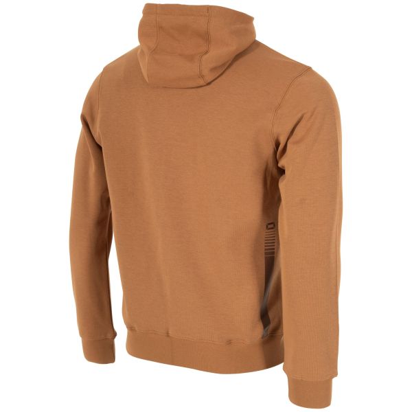 Base Hooded Full Zip Sweat Top - Brown