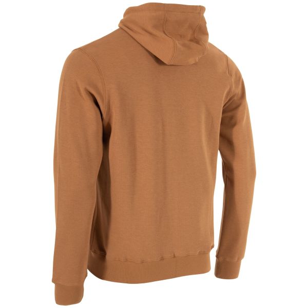 Base Hooded Full Zip Sweat Top - Brown