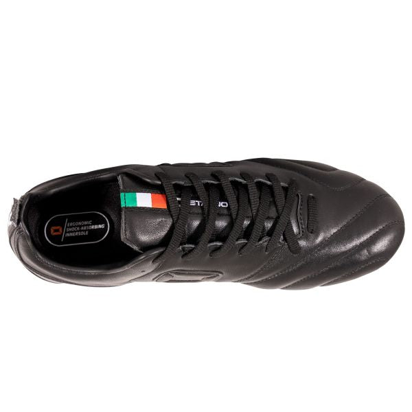 Nibbio Nero Firm Ground Football Shoes - Black
