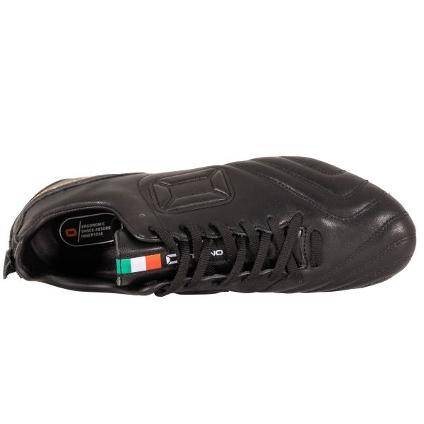 Nibbio Nero Ultra Firm Ground Football Shoes - Black