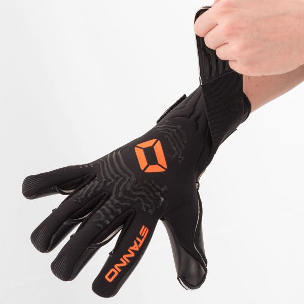 Fury Goalkeeper Gloves - Black-Orange